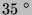 $35\ ^{\circ}$